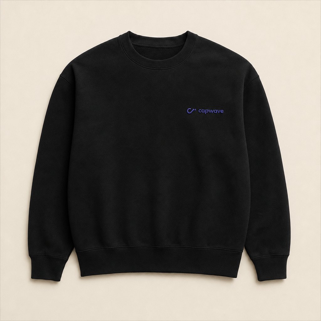 The Crewneck — Black